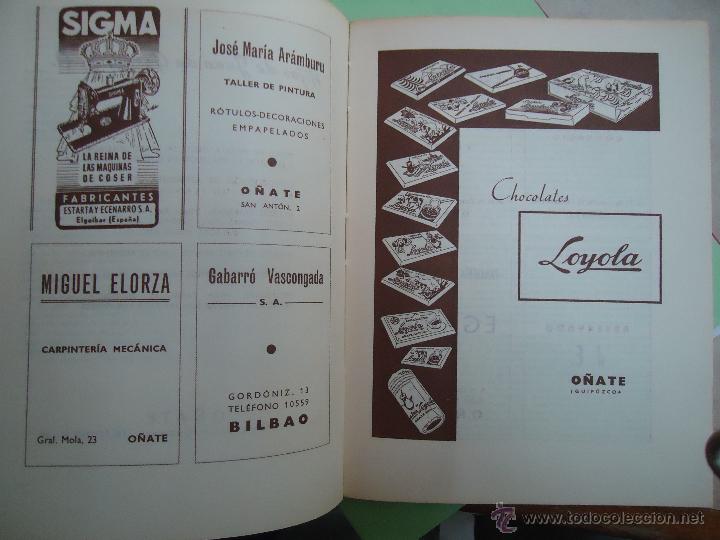 Libros antiguos: LIBRO O&Ntilde;ATE 1954-1955 - Foto 4