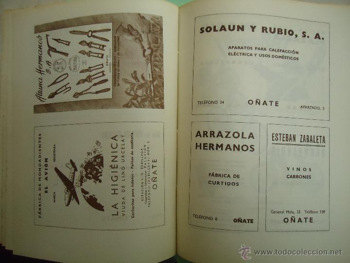 Libros antiguos: LIBRO O&Ntilde;ATE 1954-1955 - Foto 5