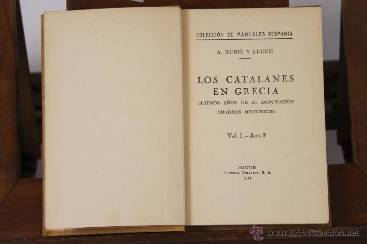 Libros antiguos: 6818 - COLECCI&Oacute;N HISPANIA. 2 EJEM.VV. AA.(VER DESCRIP). EDIT. VOLUNTAD. 1927/1928.