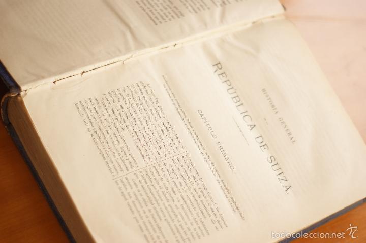 Libros antiguos: HISTORIA GENERAL DE LA REP&Uacute;BLCA DE SUIZA - Foto 4