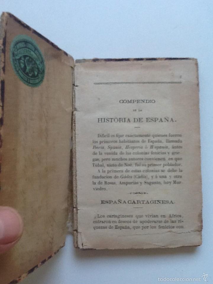 Libros antiguos: COMPENDIO DE LA HISTORIA DE ESPA&Ntilde;A. - Foto 2