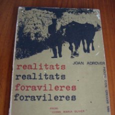 Libros antiguos: REALITATS FORAVILERES. JOAN ADROVER. CAMPOS, MALLORCA, 1971. COL·LECCIÓ TURMEDA.