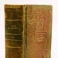 Libros antiguos: RECOPILACIÓN DIARIO DE BARCELONA, DEL 1 DE ENERO AL 28 DE FEBRERO DEL AÑO 1841. 15,5X21,5CM