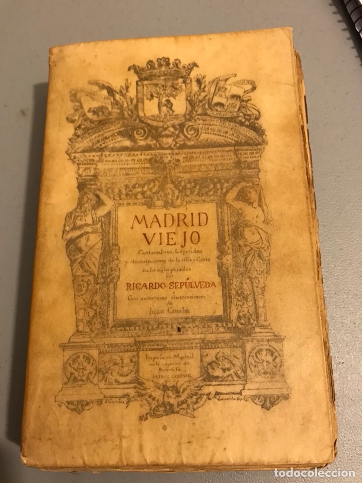 Libros antiguos: Madrid viejo - Foto 4
