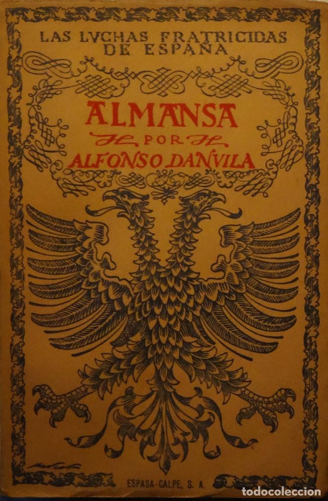 Libros antiguos: ALMANSA - Alfonso DANVILA - Foto 1