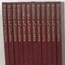 Libros antiguos: HISTORIA DE CATALUNYA - ED, SALVAT - 12 TOMOS COMPLETA. Lote 167564068