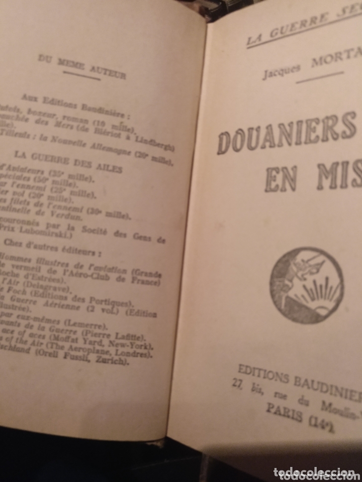 Libros antiguos: 1920-30. 11 libros en franc&eacute;s - Foto 4