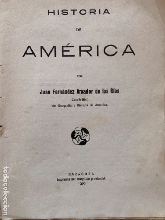 Libros antiguos: Historia de Am&eacute;rica - Foto 1