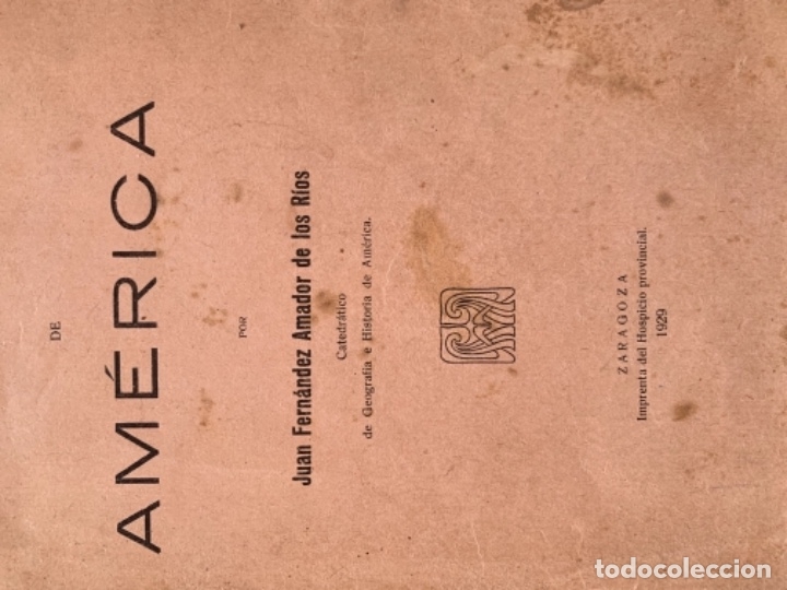 Libros antiguos: Historia de Am&eacute;rica - Foto 2