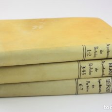 Libros antiguos: APUNTAMIENTOS SOBRE LAS LEYES DE LA PARTIDA AL TENOR DE LEYES RECOPILADAS, 1759, JOSEPH BERNI CATALÀ