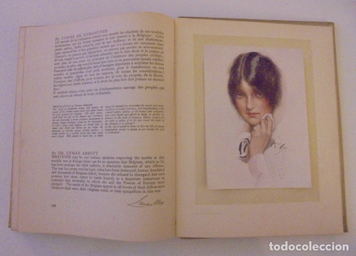 Libros antiguos: King Albert&acute;s Book (1914) - Foto 7