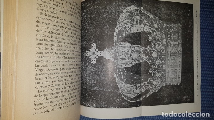 Libros antiguos: La Virgen del Camino de Le&oacute;n - Foto 2