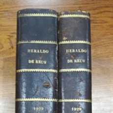 Libros antiguos: HERALDO DE REUS Y MUNDO GRÁFICO AÑO COMPLETO 1929. Lote 190485667