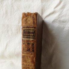 Libros antiguos: LETTRES DU COMTE DE CHESTERFIELD. TOME I. AÑO 1776.