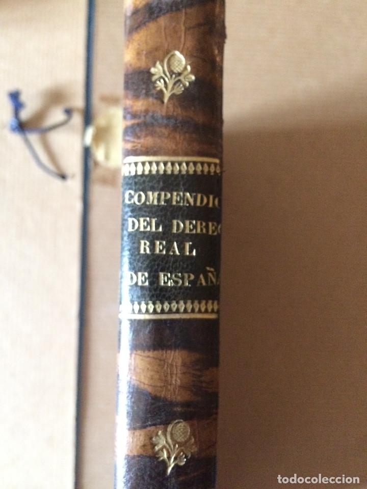 Libros antiguos: DERECHO REAL DE ESPA&Ntilde;A 1829 - Foto 3