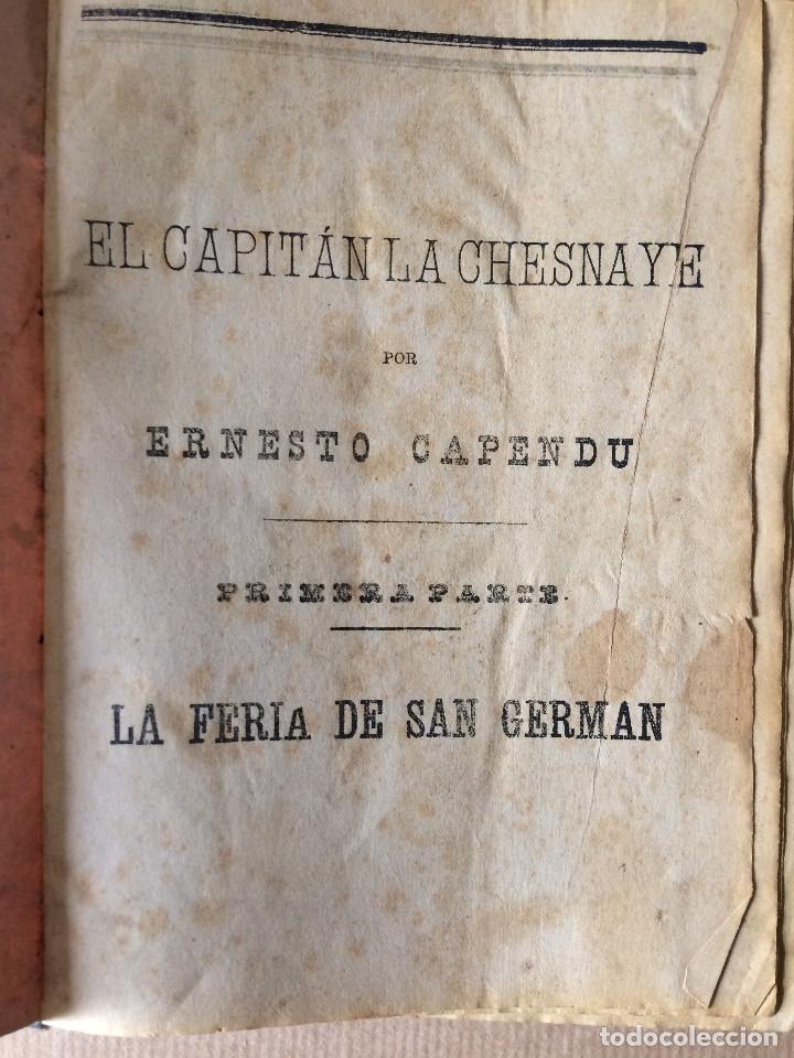 Libros antiguos: EL CAPITAN LA CHESNAYE - Foto 1
