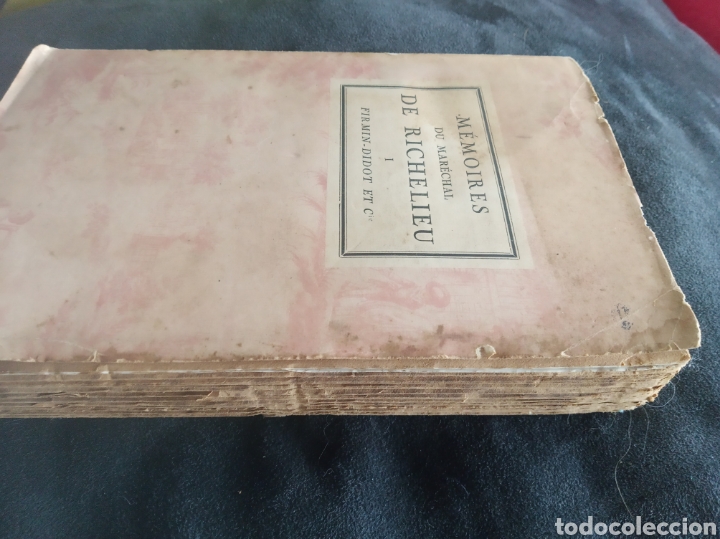 Libros antiguos: M&eacute;moire du Mar&eacute;chal de Richelieu - Foto 3