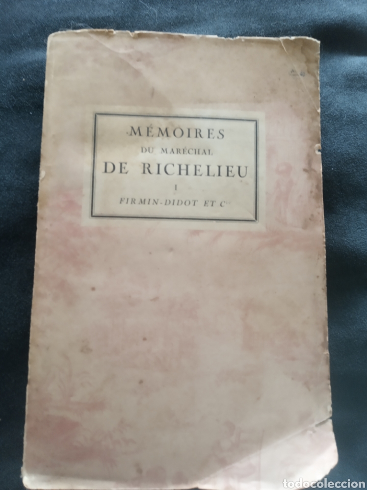 Libros antiguos: M&eacute;moire du Mar&eacute;chal de Richelieu - Foto 1