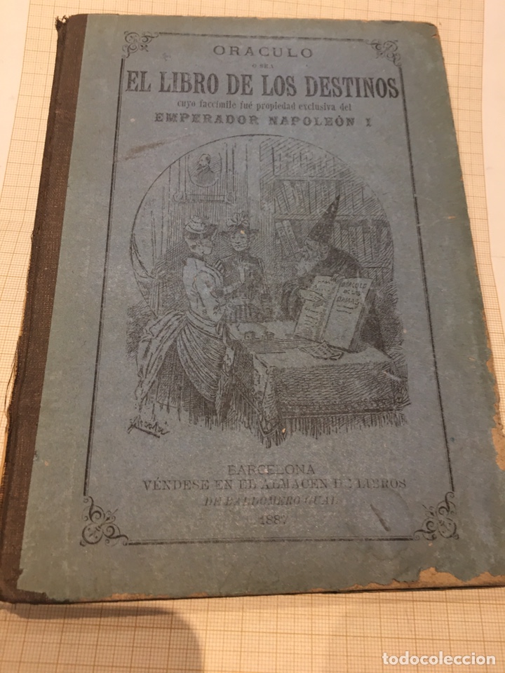 Libros antiguos: Libro Or&aacute;culo o sea El Libro de los Destinos . - Foto 1