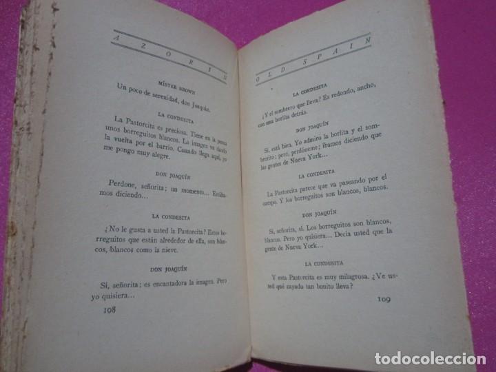 Libros antiguos: OLD SPAIN COMEDIA AZORIN PRIMERA EDICION 1926. MAP5 - Foto 4