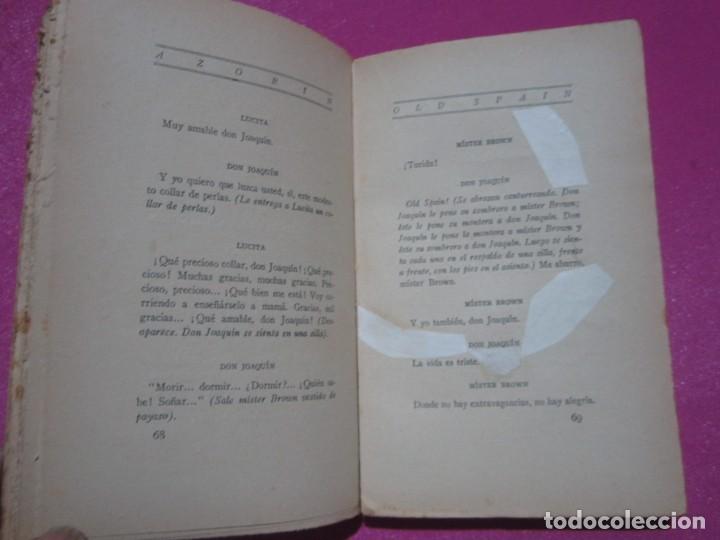 Libros antiguos: OLD SPAIN COMEDIA AZORIN PRIMERA EDICION 1926. MAP5 - Foto 6