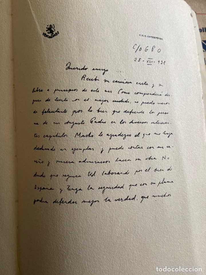 Libros antiguos: La ca&iacute;da de Alfonso 13 - Foto 2