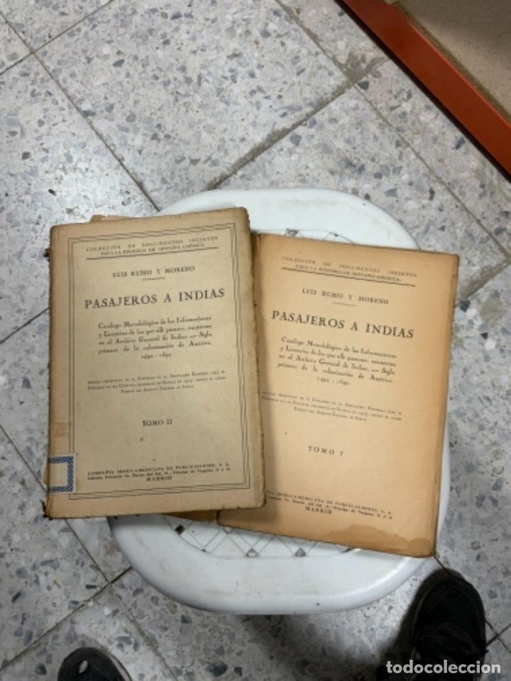Libros antiguos: Pasajeros a Indias - Foto 2