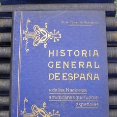 Libros antiguos: CÁRCER DE MONTALBÁN, R. DE - HISTORIA GENERAL DE ESPAÑA Y DE LAS NACIONES AMERICANAS - C. 1920. Lote 272420368