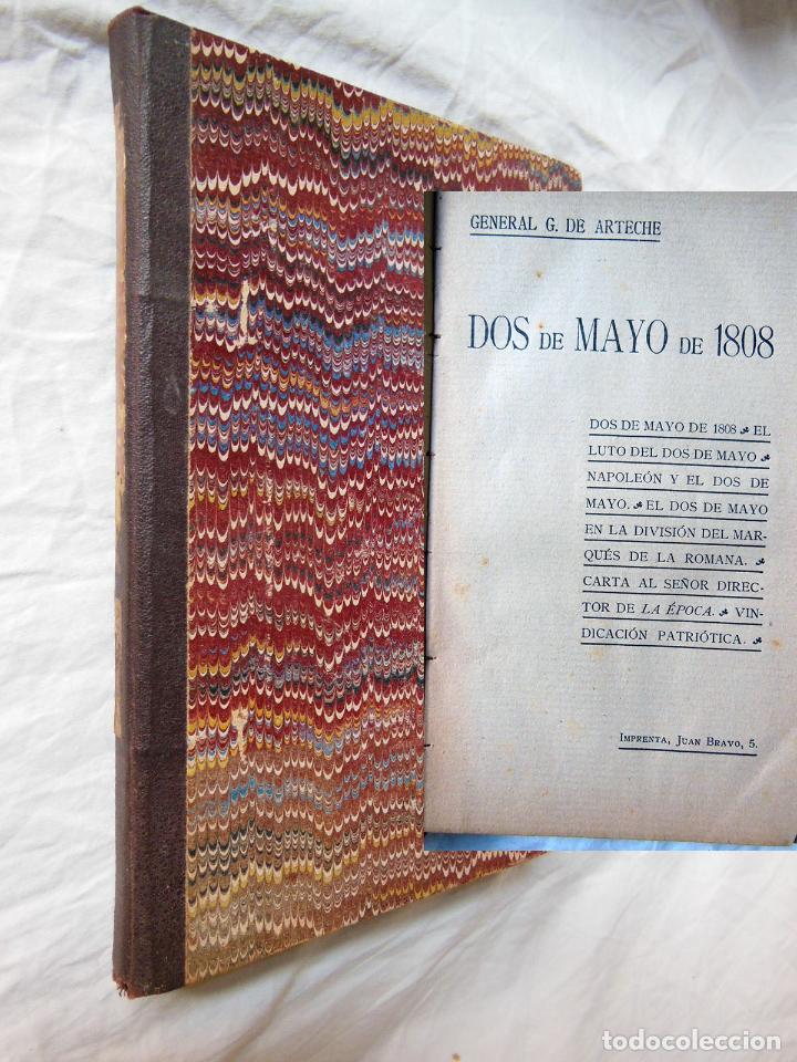 Libros antiguos: DOS DE MAYO DE 1808. GENERAL G. DE ARTECHE. 1908 - Foto 1