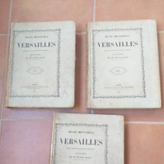 Libros antiguos: MUSÉE HISTORIQUE DE VERSAILLES. PARIS.1855.