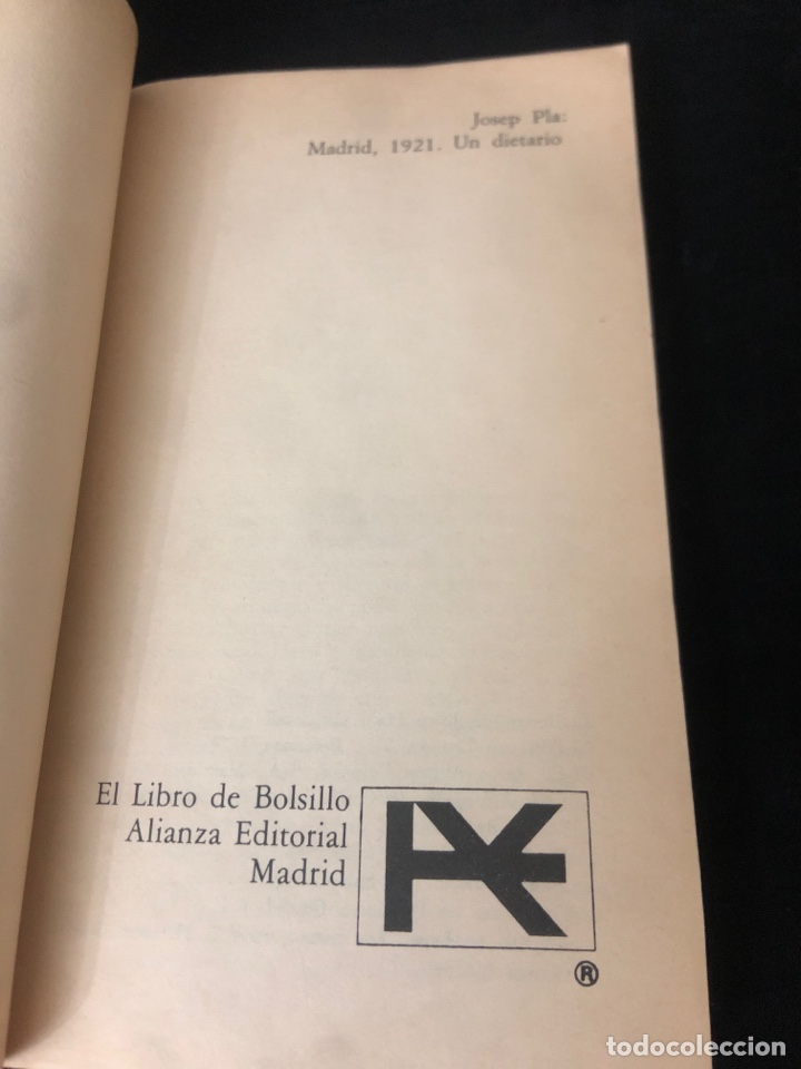Libros antiguos: MADRID 1921, JOS&Eacute; PLA - Foto 3
