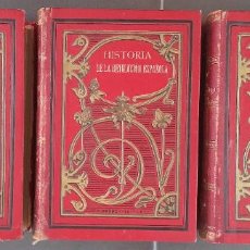 Livres anciens: ESPAÑA, HISTORIA. HISTORIA DE LA REVOLUCIÓN ESPAÑOLA, BLASCO IBÁÑEZ, VICENTE. ENC. DEMOCRÁTICA, 1891. Lote 362304585