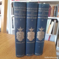 Libros antiguos: HISTORY OF THE REIGN OF FERDINAND AND ISABELLA. LIPPINCOTT, PHILADELPHIA, U.S.A. 1872. COMPLETE.. Lote 362598605