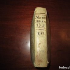 Libros antiguos: MERCURIO HISTORICO Y POLITICO 1782 MADRID TOMO I --ENERO -FEBRERO-MARZO-ABRIL. Lote 363285425