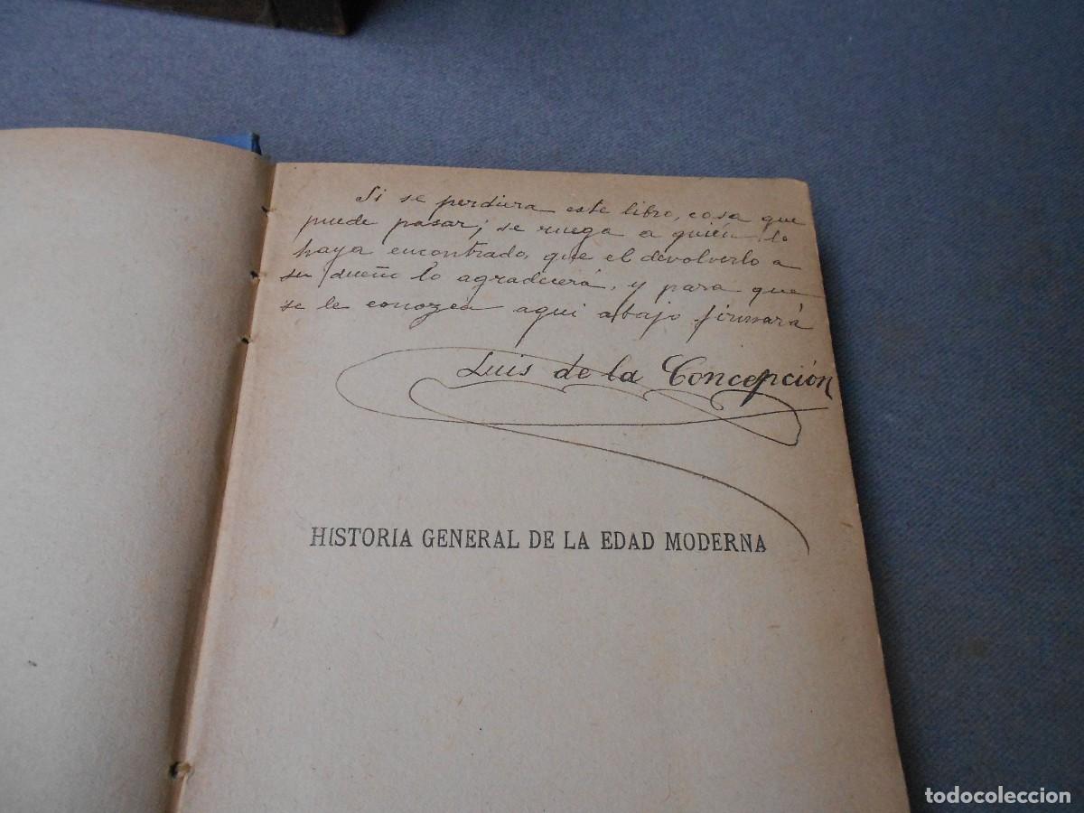 Libros antiguos: HISTORIA GENERAL DE LA EDAD MODERNA - Foto 3