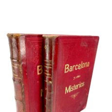 Libros antiguos: BARCELONA Y SUS MISTERIOS. ANTONIO ALTADILL. 2 TOMOS. BARCELONA. VIUDA E HIJOS DE J. TORRENS Y CIA.