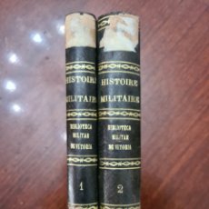 Libros antiguos: HISTORIA MILITAR, FRANCÉS, E. DUBAIL, 1879-1880. Lote 402140534