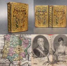 Libros antiguos: AÑO 1808 - KALENDARIO MANUAL Y GUIA DE FORASTEROS EN MADRID - GRABADOS - ENCUADERNACIÓN. Lote 402976479