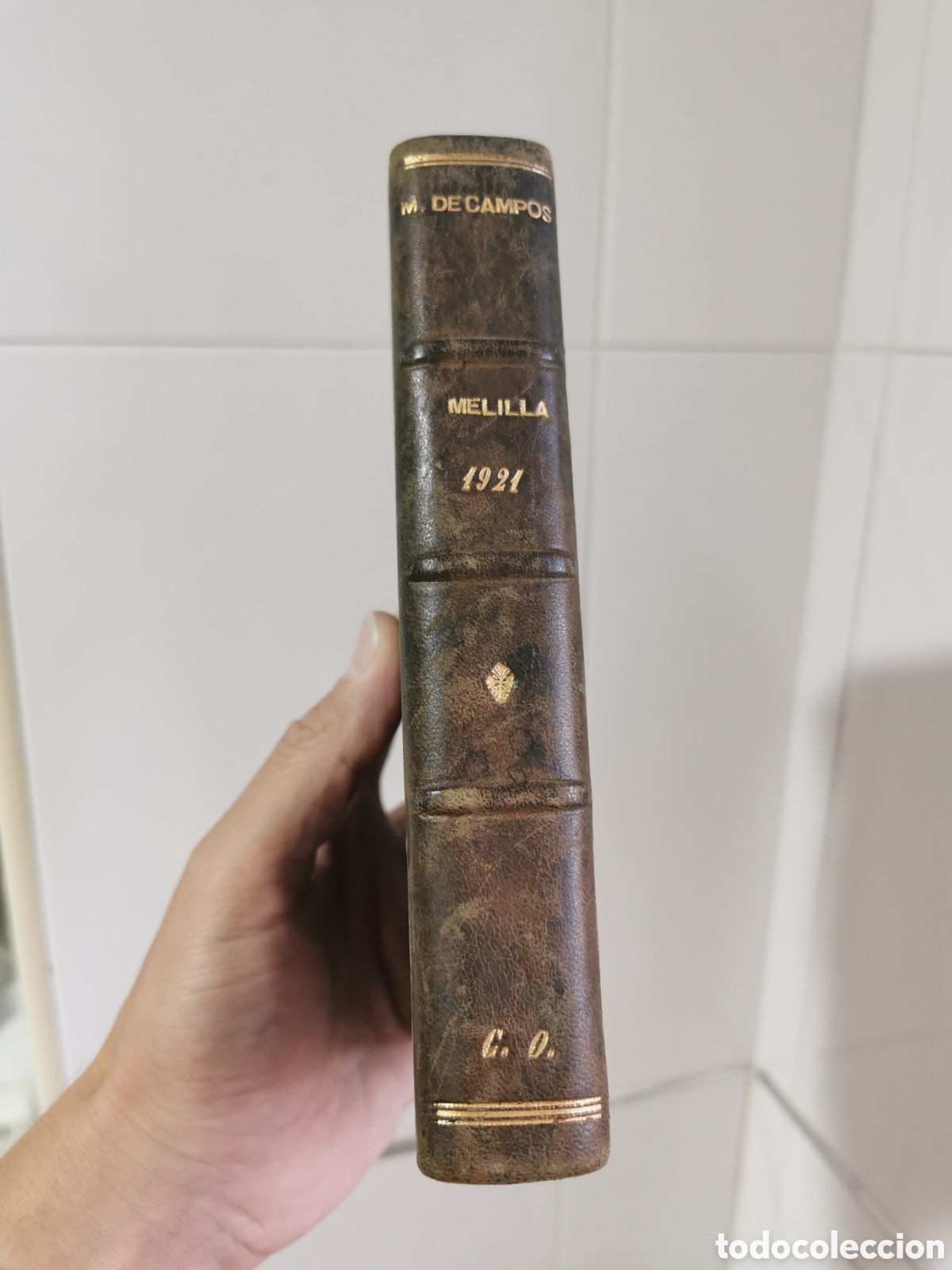 Libros antiguos: Libro Melilla 1921 - Foto 2