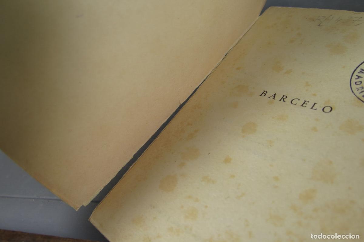 Libros antiguos: Barcelo. FERRARI. BILLOCH - Foto 2