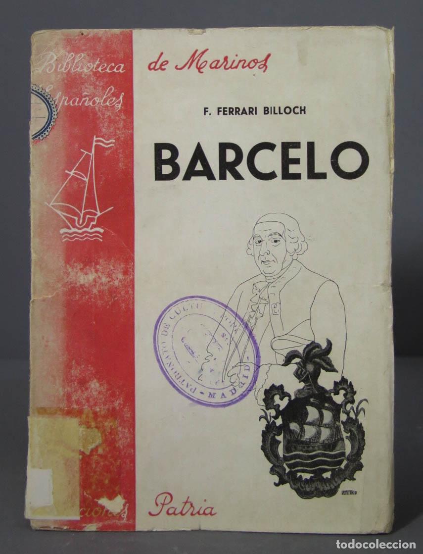 Libros antiguos: Barcelo. FERRARI. BILLOCH - Foto 1