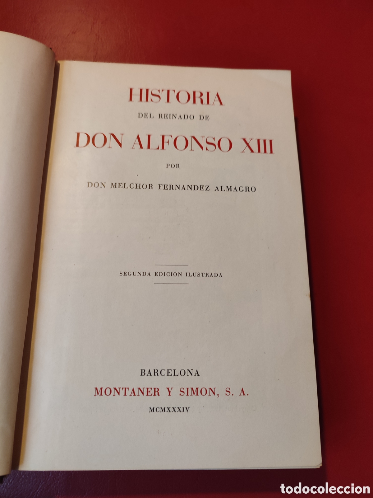 Libros antiguos: Alfonso XIII - Foto 1