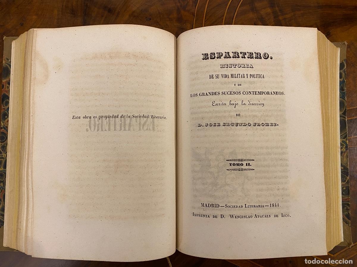 Libros antiguos: 1844 ESPARTERO - Foto 4