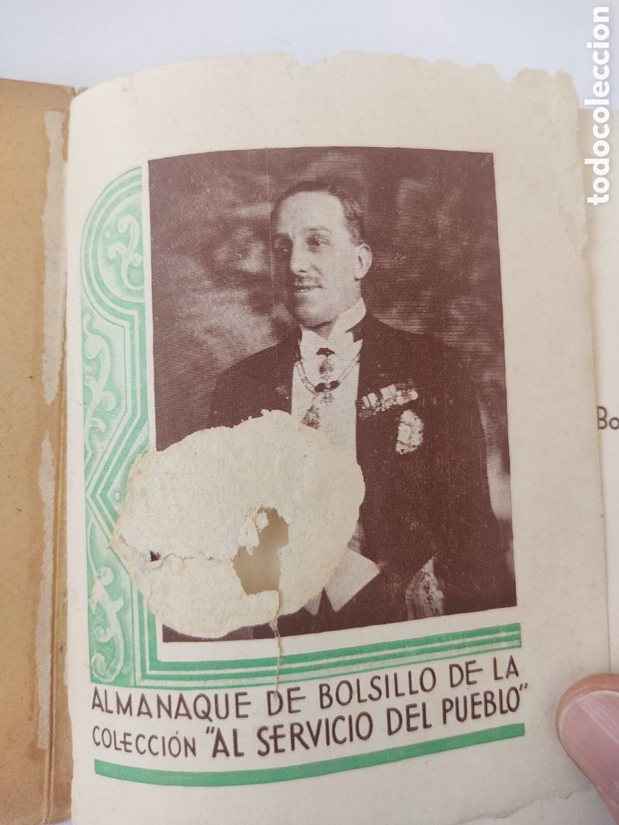 Libros antiguos: mon&aacute;rquico de bolsillo 1936 - Foto 3