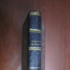 Libros antiguos: HISTORIA DE LA CONQUISTA DE MEJICO ANTONIO SOLIS 1843 MADRID