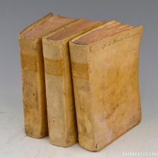 Libros antiguos: ALETHINI PHILARETAE EPISTOLARUM DE VEN JOHANNIS PALAFOXII, 3 TOMOS, 1772, ROME (?). 19X13CM