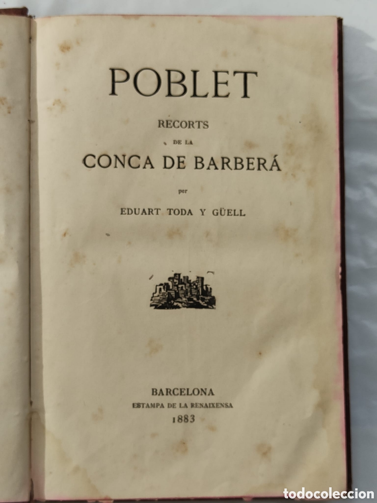 Libros antiguos: POBLET conca de Barber&aacute; - Foto 2