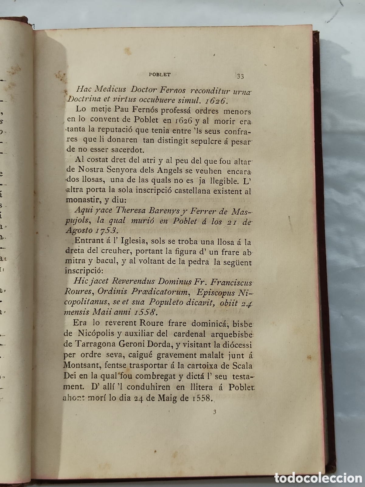Libros antiguos: POBLET conca de Barber&aacute; - Foto 10