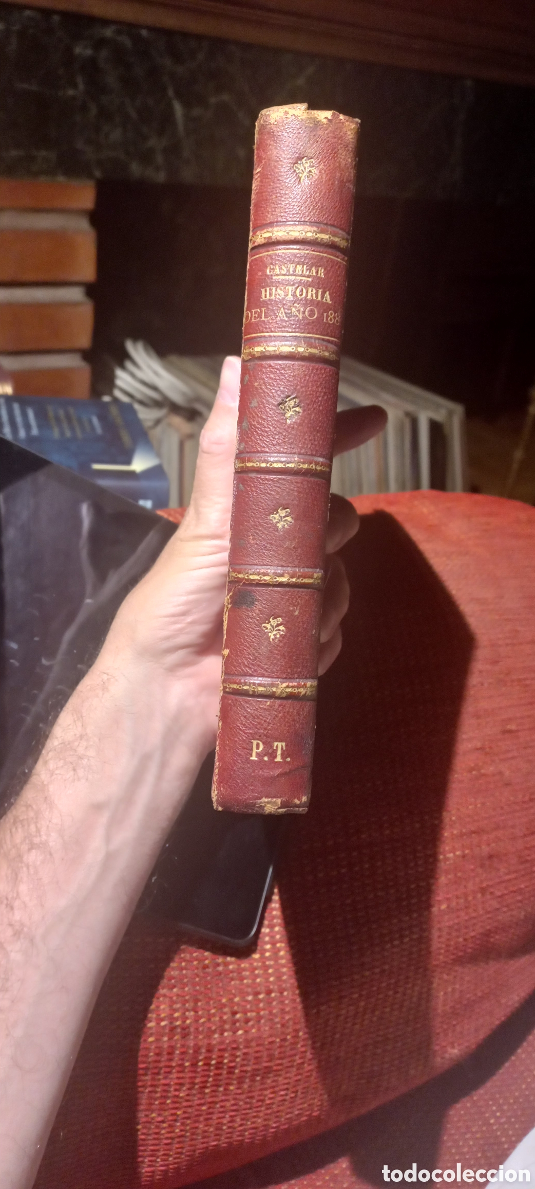 Libros antiguos: El a&ntilde;o 1883, Emilio Catelar - Foto 3