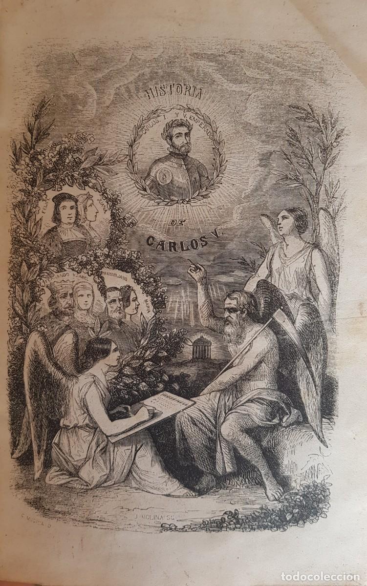 Libros antiguos: Historia de Carlos V - Foto 1